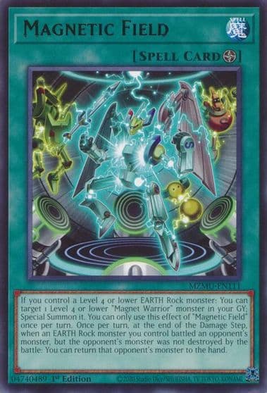 Magnetic Field Maze of Muertos Yu-Gi-Oh! card