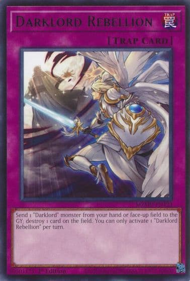 Darklord Rebellion Maze of Muertos Yu-Gi-Oh! card