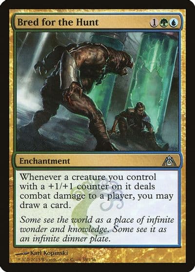 Bred for the Hunt Dragon's Maze Magic card