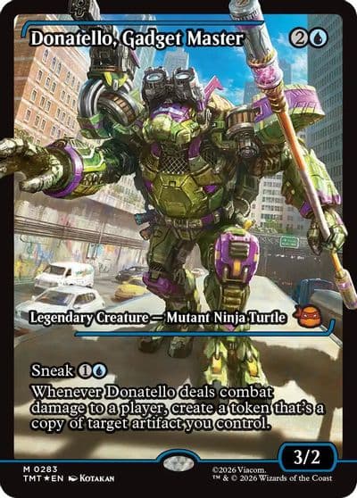 Donatello Gadget Master Showcase Teenage Mutant Ninja Turtles Magic card