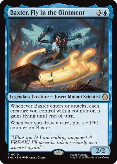 Baxter Fly in the Ointment Commander: Teenage Mutant Ninja Turtles Magic card