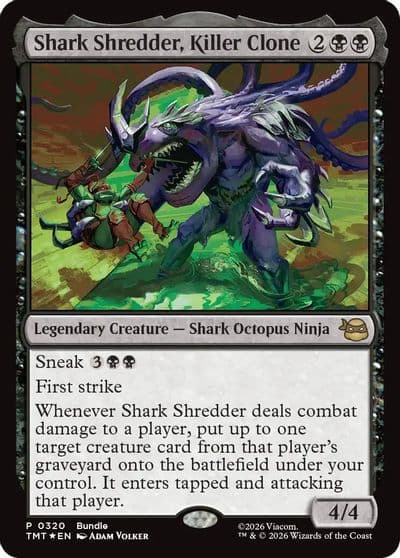 Shark Shredder Killer Clone Unique and Miscellaneous Promos Magic card