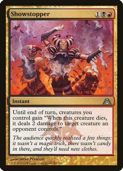 Showstopper Dragon's Maze Magic card
