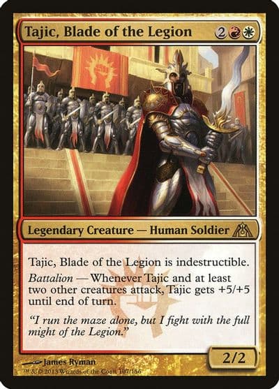Tajic Blade of the Legion Dragon's Maze Magic card