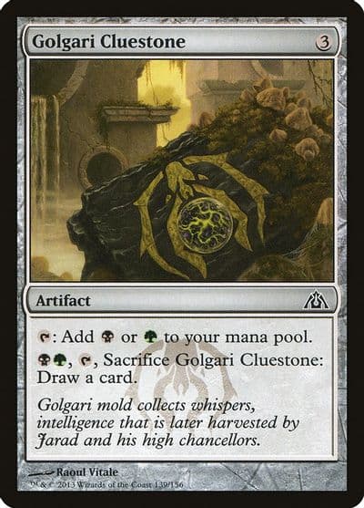 Golgari Cluestone Dragon's Maze Magic card