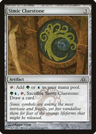 Simic Cluestone Dragon's Maze Magic card