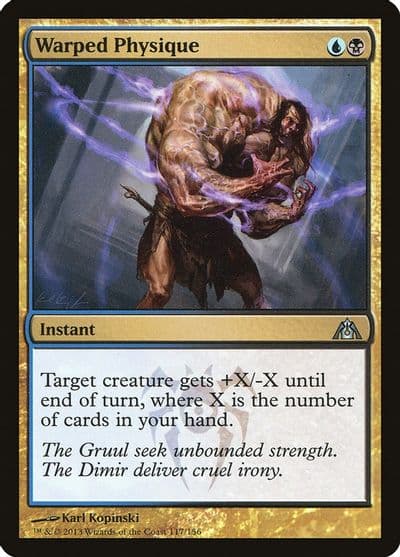 Warped Physique Dragon's Maze Magic card