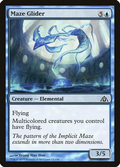 Maze Glider Dragon's Maze Magic card