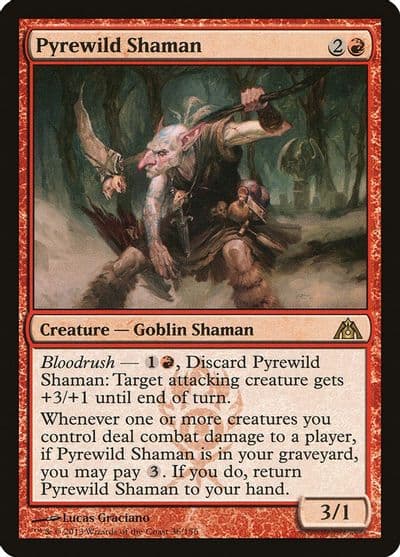 Pyrewild Shaman Dragon's Maze Magic card