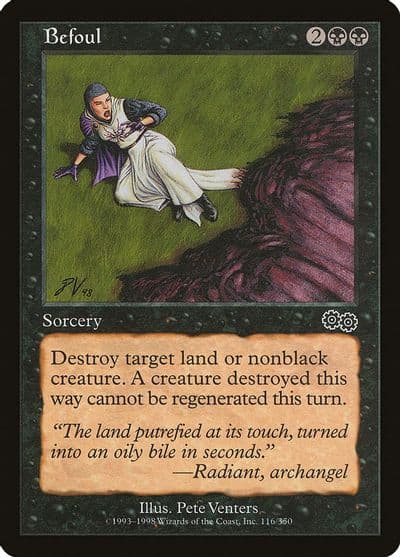 Befoul Urza's Saga Magic card