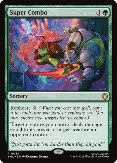 Super Combo Commander: Teenage Mutant Ninja Turtles Magic card