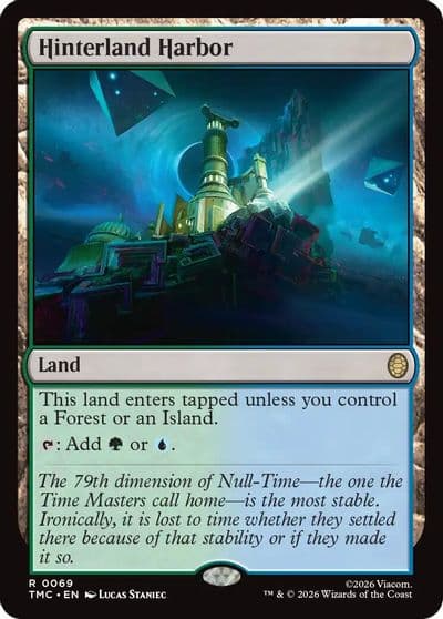 Hinterland Harbor Commander: Teenage Mutant Ninja Turtles Magic card