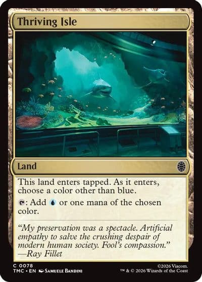 Thriving Isle Commander: Teenage Mutant Ninja Turtles Magic card