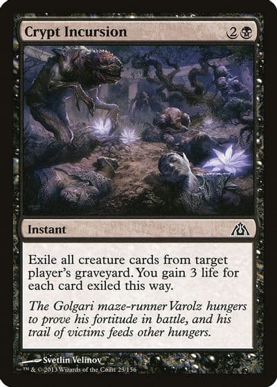 Crypt Incursion Dragon's Maze Magic card