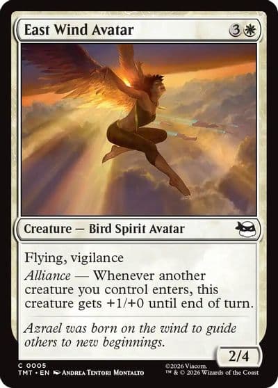 East Wind Avatar Teenage Mutant Ninja Turtles Magic card