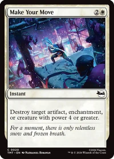 Make Your Move Teenage Mutant Ninja Turtles Magic card