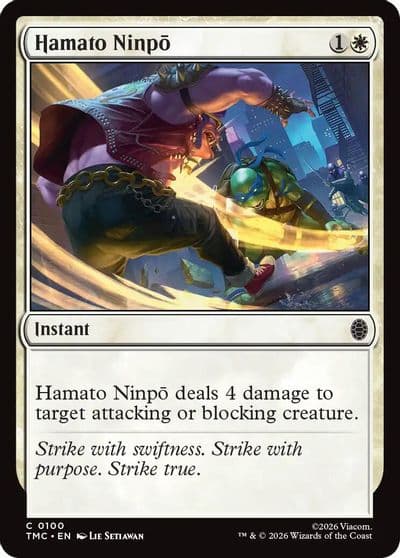 Hamato Ninpo Commander: Teenage Mutant Ninja Turtles Magic card