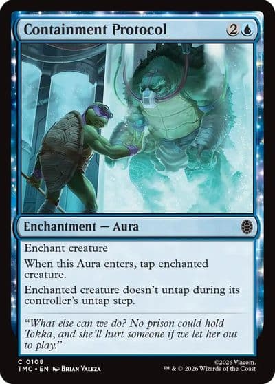 Containment Protocol Commander: Teenage Mutant Ninja Turtles Magic card