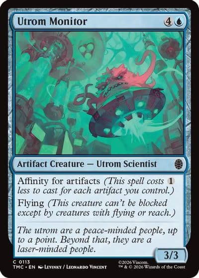 Utrom Monitor Commander: Teenage Mutant Ninja Turtles Magic card