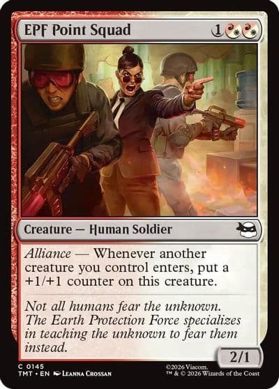 EPF Point Squad Teenage Mutant Ninja Turtles Magic card