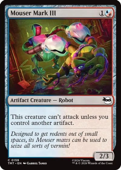 Mouser Mark III Teenage Mutant Ninja Turtles Magic card