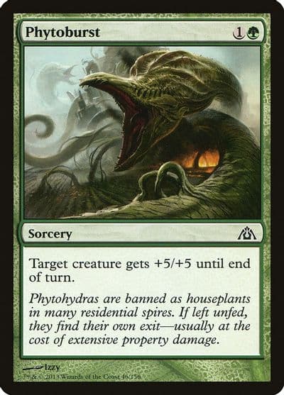 Phytoburst Dragon's Maze Magic card