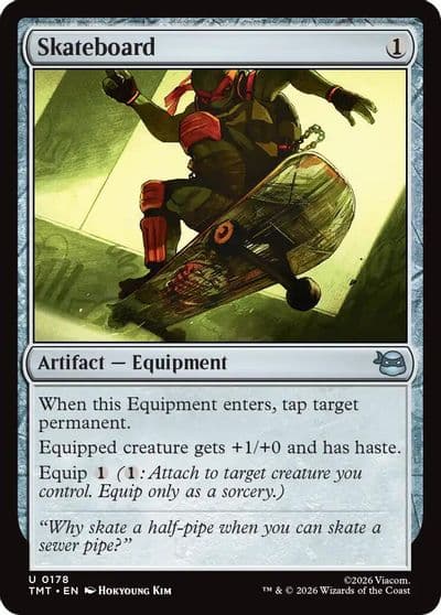 Skateboard Teenage Mutant Ninja Turtles Magic card