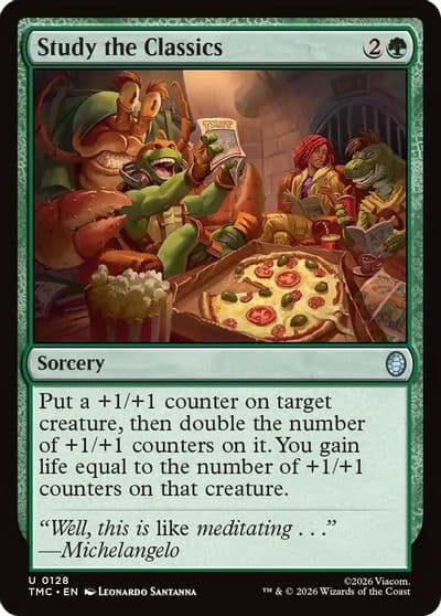 Study the Classics Commander: Teenage Mutant Ninja Turtles Magic card
