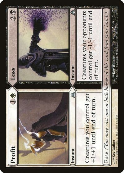 Profit Loss Dragon's Maze Magic card