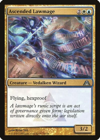 Ascended Lawmage Dragon's Maze Magic card