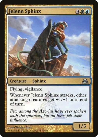 Jelenn Sphinx Dragon's Maze Magic card
