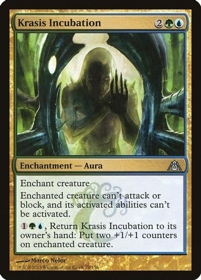 Krasis Incubation Dragon's Maze Magic card