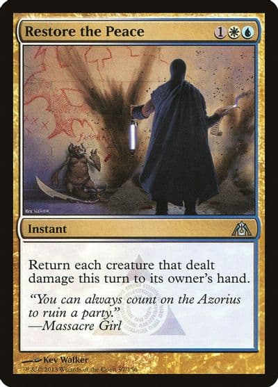 Restore the Peace Dragon's Maze Magic card