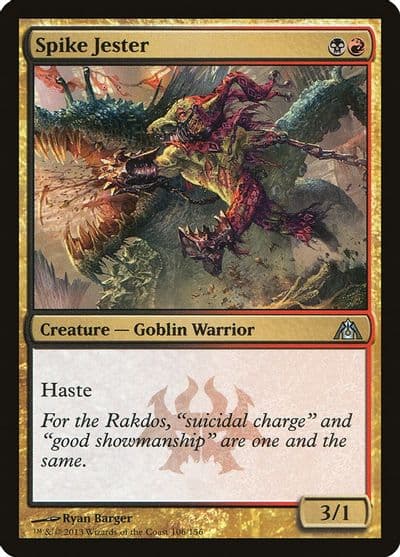 Spike Jester Dragon's Maze Magic card