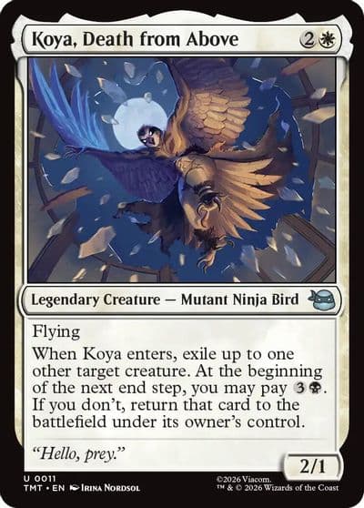 Koya Death from Above Teenage Mutant Ninja Turtles Magic card