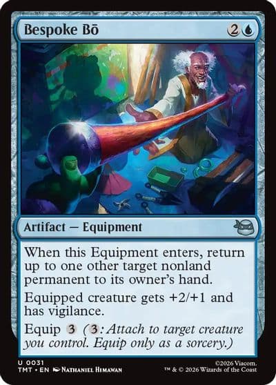 Bespoke Bo Teenage Mutant Ninja Turtles Magic card