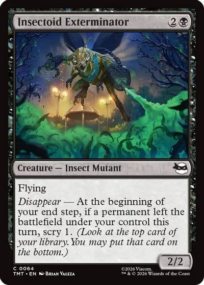 Insectoid Exterminator Teenage Mutant Ninja Turtles Magic card