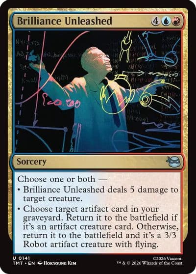 Brilliance Unleashed Teenage Mutant Ninja Turtles Magic card