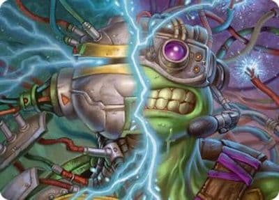 Mind Transfer Protocol Art Card Art Series: Teenage Mutant Ninja Turtles Magic card