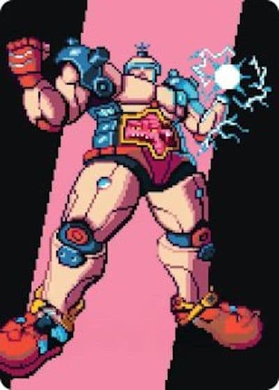 Krang the All Powerful Art Card Art Series: Teenage Mutant Ninja Turtles Magic card