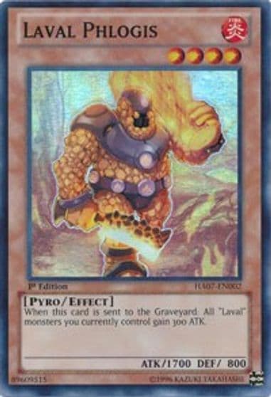 Laval Phlogis Hidden Arsenal 7: Knight of Stars Yu-Gi-Oh! card