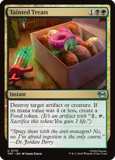Tainted Treats Teenage Mutant Ninja Turtles Magic card