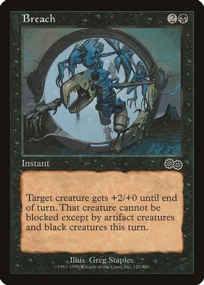 Breach Urza's Saga Magic card