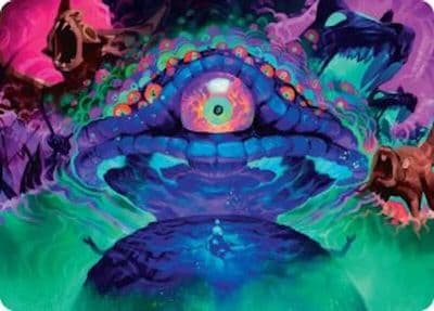 Humongous Fungus Art Card Art Series: Teenage Mutant Ninja Turtles Magic card
