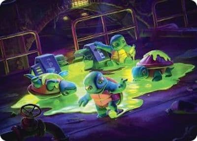 The Ooze Art Card Art Series: Teenage Mutant Ninja Turtles Magic card