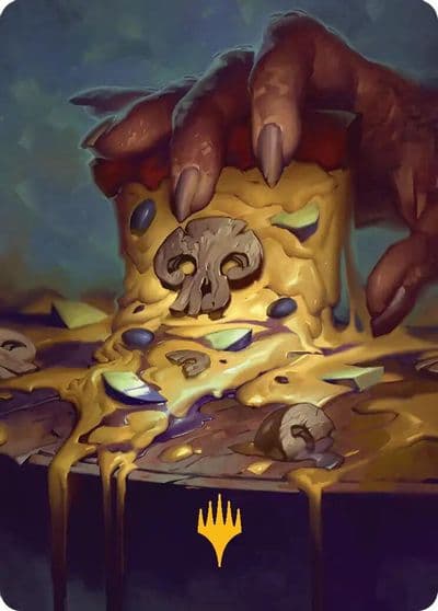 Swamp Art Card Gold Stamped Art Series: Teenage Mutant Ninja Turtles Magic card