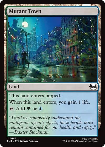Mutant Town Teenage Mutant Ninja Turtles Magic card
