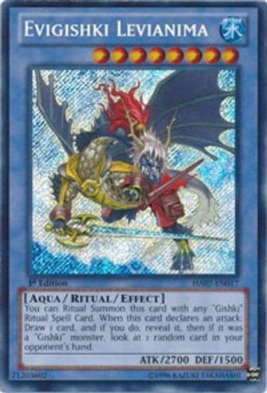 Evigishki Levianima Hidden Arsenal 7: Knight of Stars Yu-Gi-Oh! card