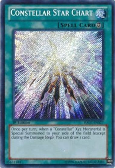 Constellar Star Chart Hidden Arsenal 7: Knight of Stars Yu-Gi-Oh! card