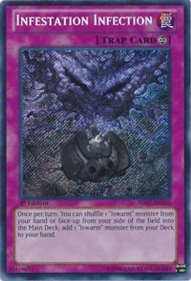 Infestation Infection Hidden Arsenal 7: Knight of Stars Yu-Gi-Oh! card